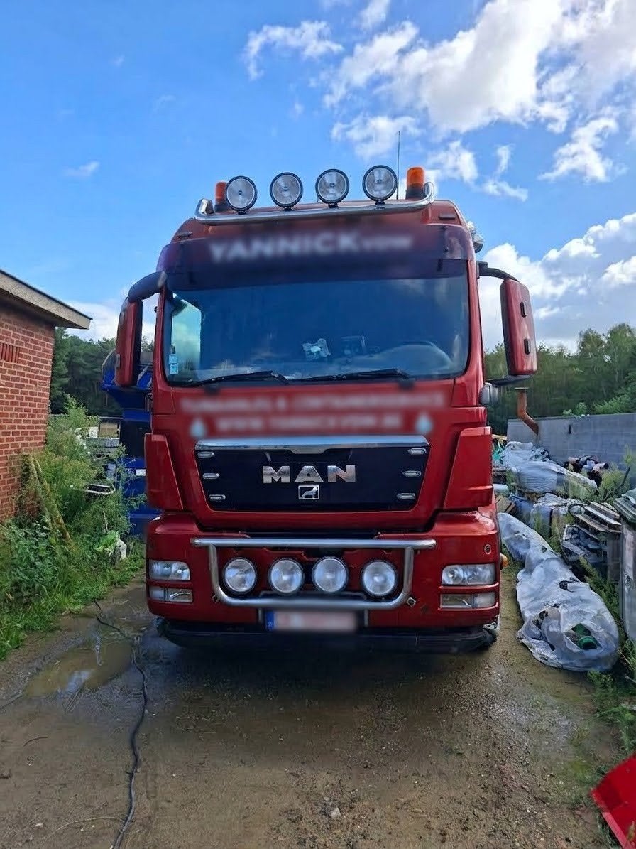 MAN TGA euro 5  3as liften stuuras achteraan 26ton, Ophalen, MAN