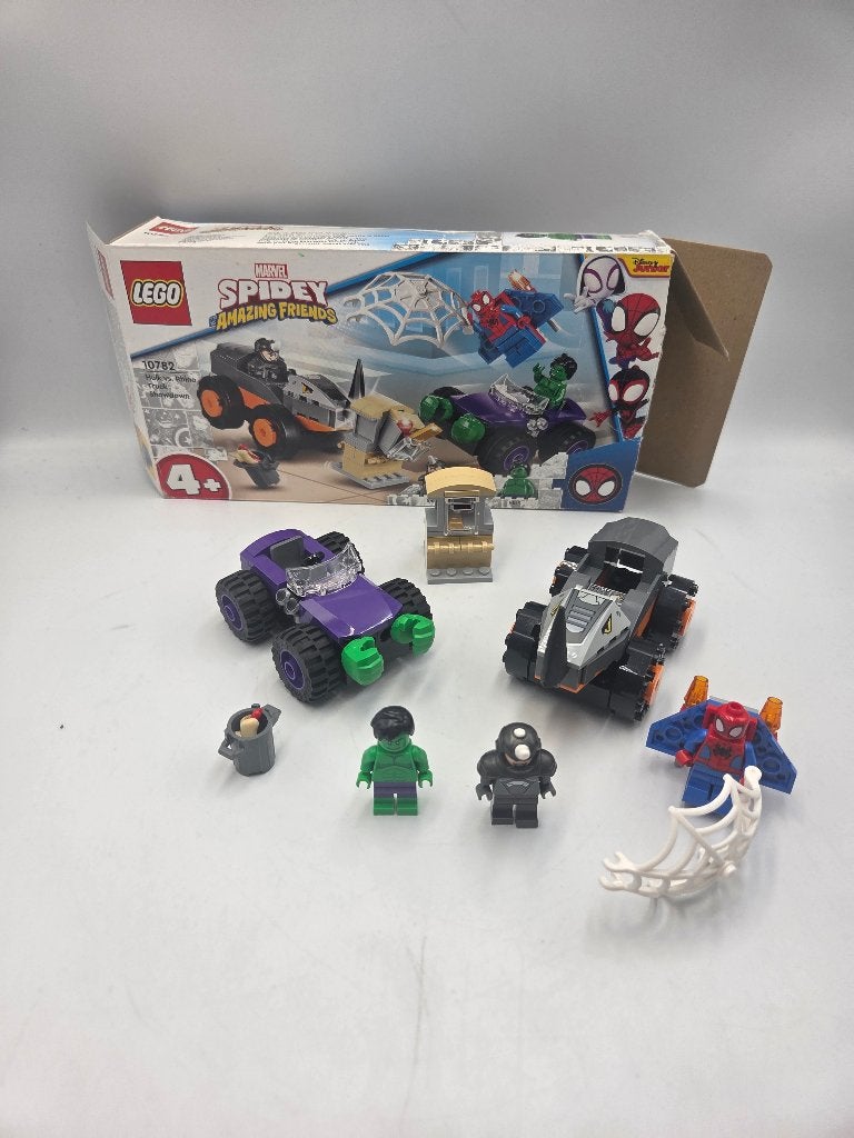Lego Juniors 10724 Hulk contre Rhino Truck Showdown, Enlèvement ou Envoi, Marvel, Ensemble complet, Comme neuf