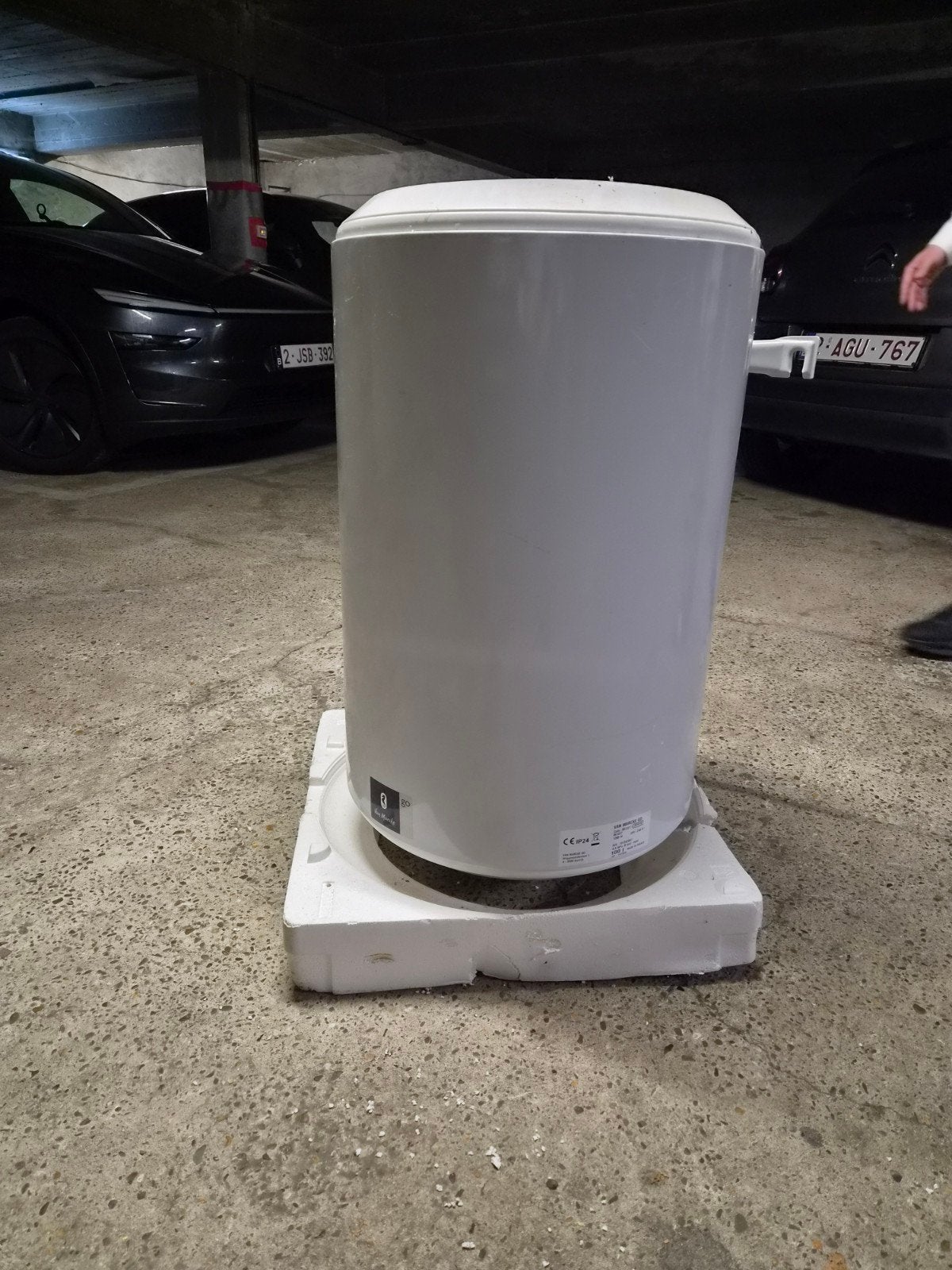 Van Marcke Go Electrische warmteboiler 100 Liter, Neuf, Boiler, Enlèvement, Inconnu