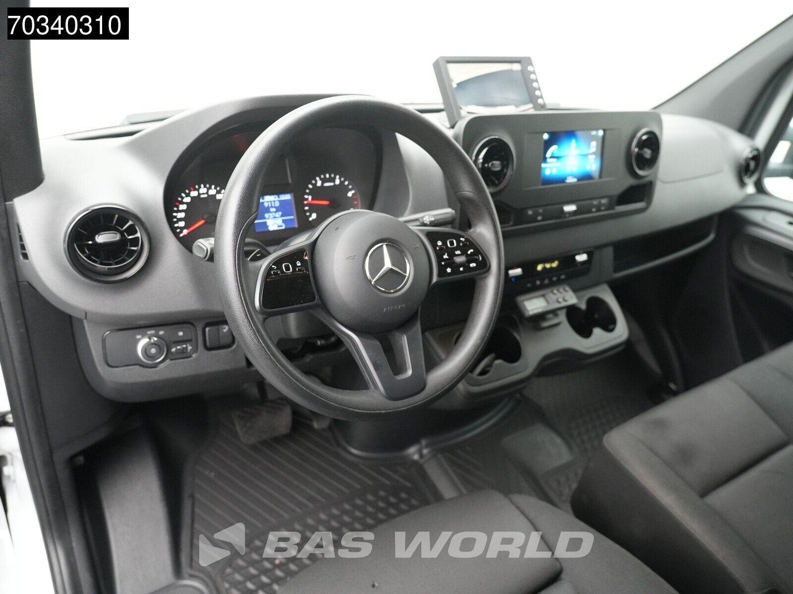Mercedes Sprinter 317 CDI Automaat Koel/Vrieswagen Laadklep, Automaat, Stof, Gebruikt, Euro 6