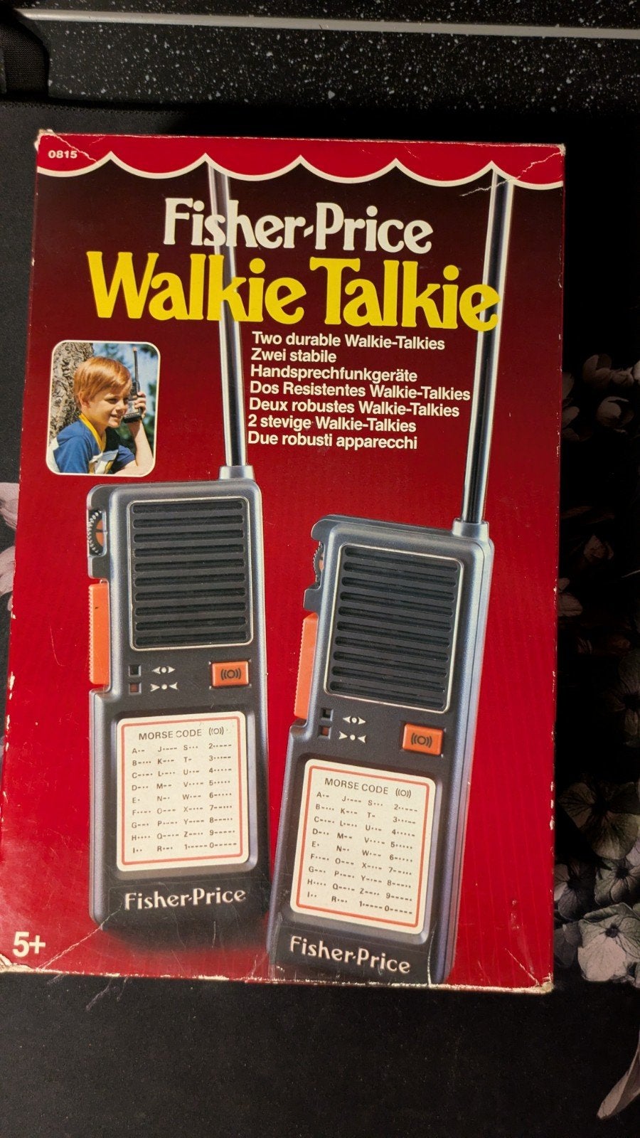 Vintage Fisher-Price Walkie Talkies (Model 0815) | Jaren '80, Verzamelen, Ophalen of Verzenden, Gebruikt