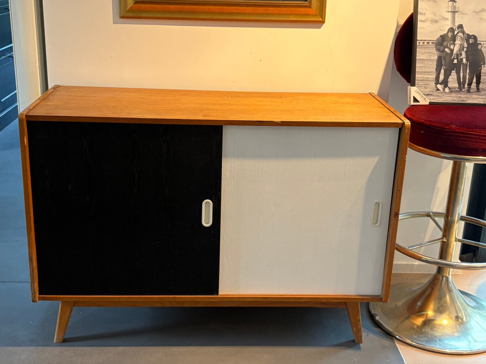 Joli meuble vintage des annees 60 type scandinave, Enlèvement, Teck