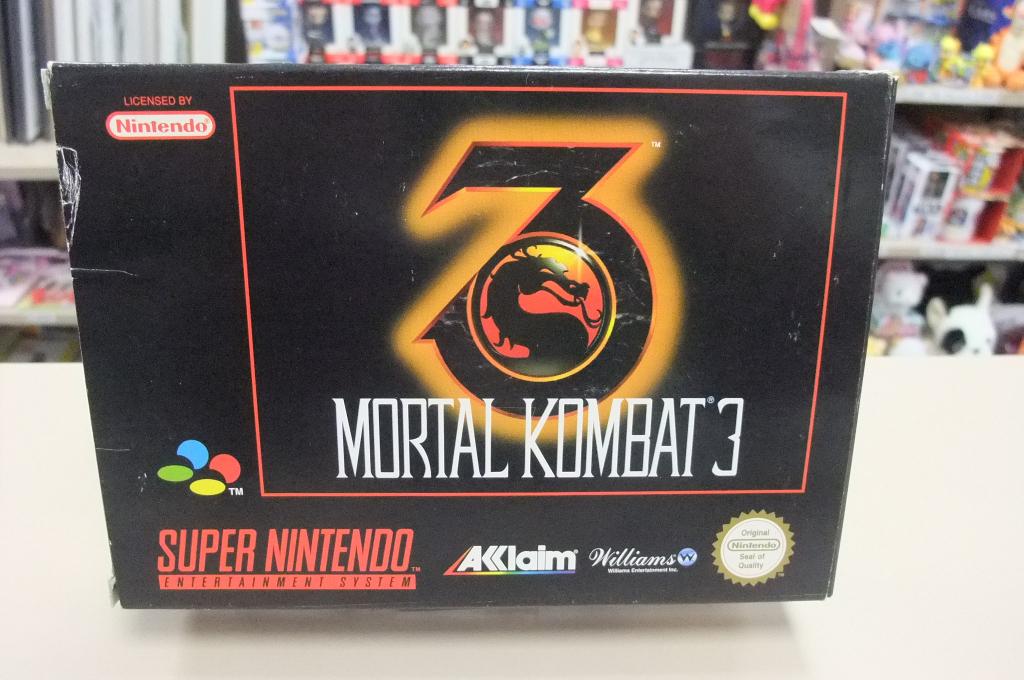 Mortal Kombat 3 (cib) snes eur, Games en Spelcomputers, Games | Nintendo Super NES, Nintendo, Gebruikt, Vechten, 2 spelers