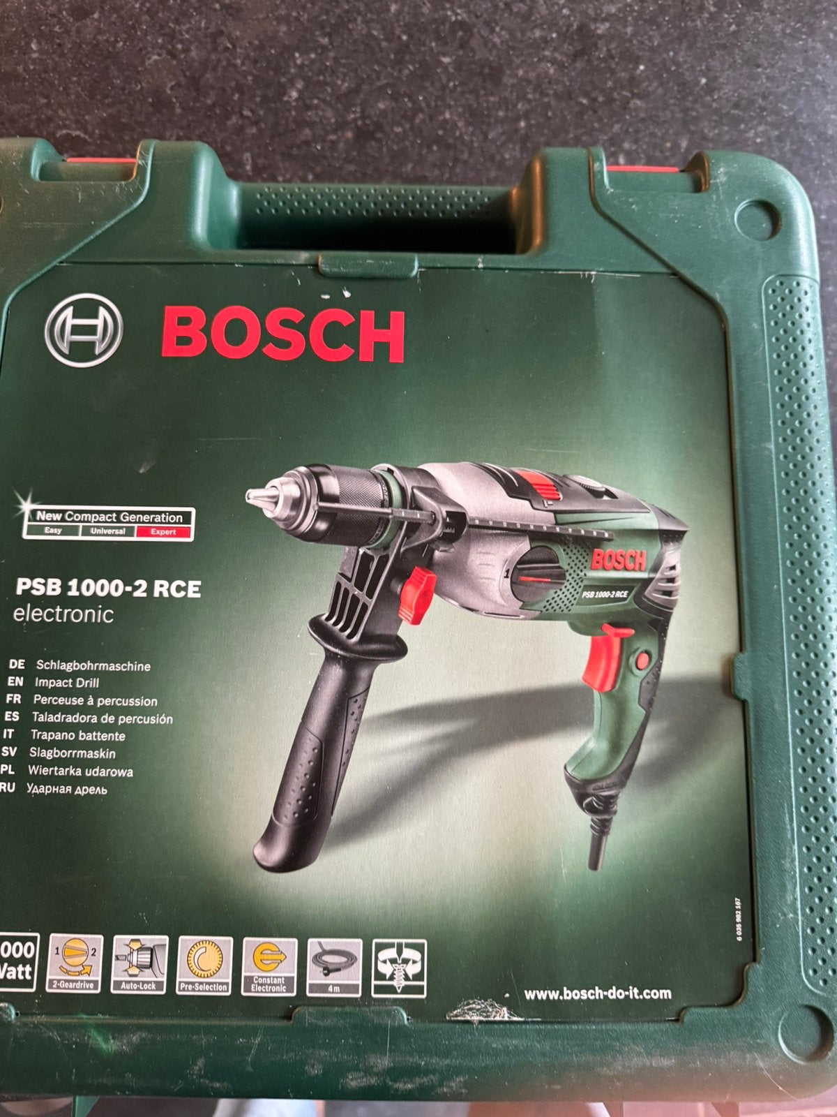 Klopboor Bosch 1000W, Doe-het-zelf en Bouw, Ophalen, Zo goed als nieuw