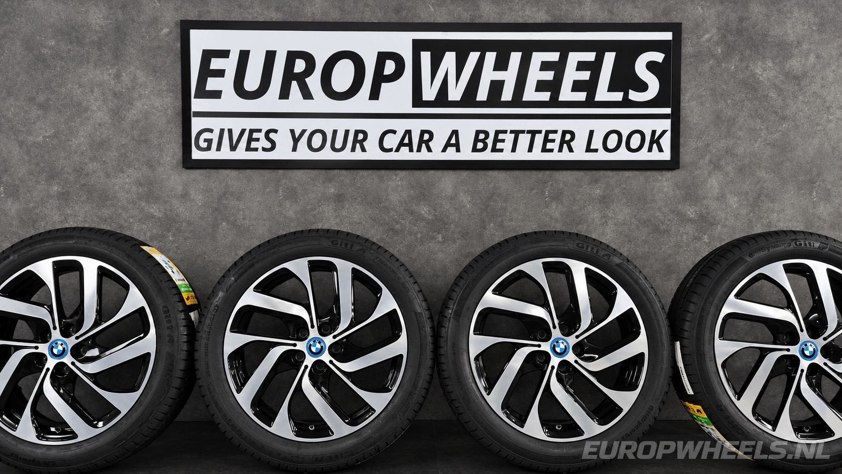19 inch BMW i3 i3s I01 428 velgen nieuwe zomerbanden, Auto-onderdelen, 19 inch, Gebruikt, 155 mm, -