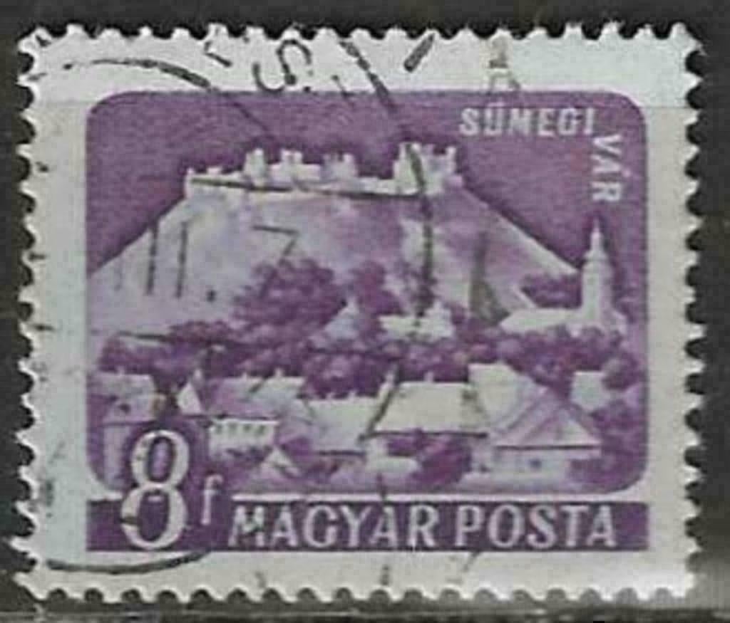 Hongarije 1960 - Yvert 1395 - Kastelen (ST), Verzenden, Gestempeld