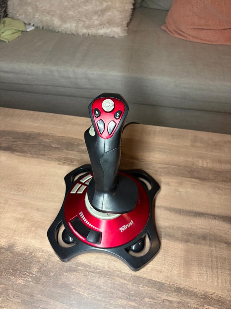 HOTAS - Flight stick - Trust Predator GXT Joystick – USB Fli, Computers en Software, Joysticks, Gebruikt, Ophalen