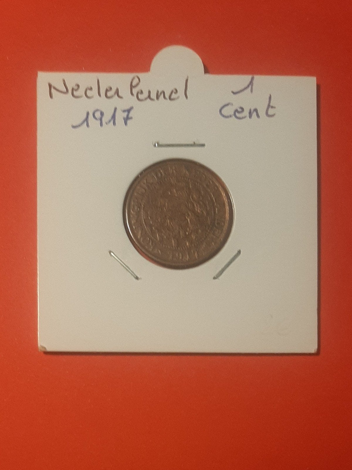 Nederland - 1 cent 1917

zie foto's

verzendkosten koper, Verzenden, 1 cent