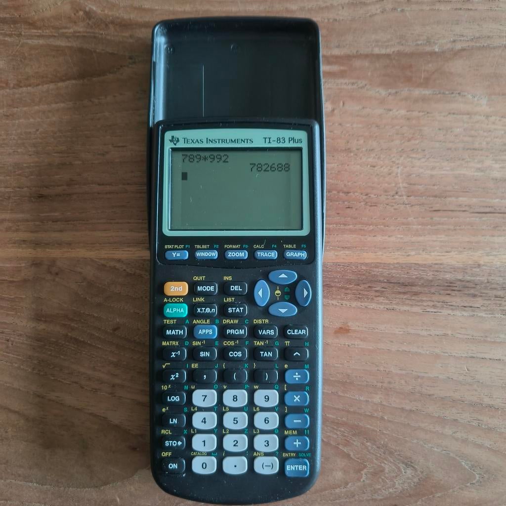 Texas instruments TI-83 plus, Ophalen of Verzenden, Zo goed als nieuw
