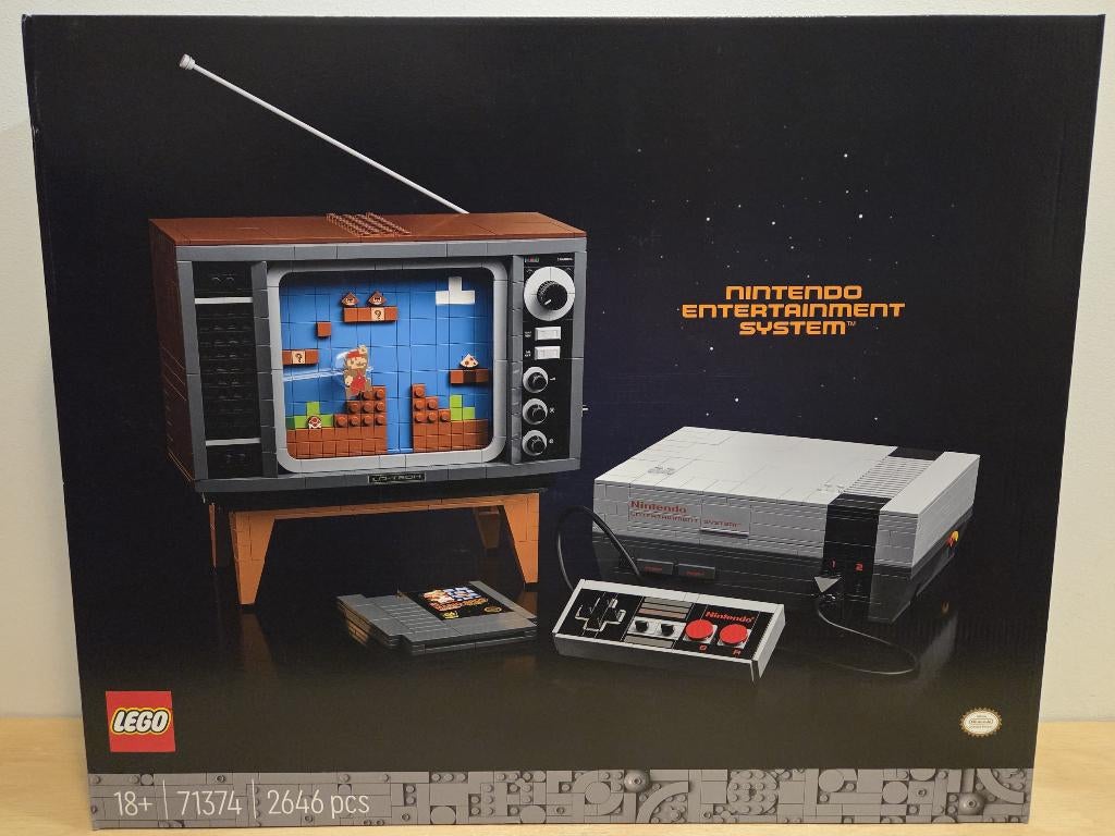 (GESEALD) Lego 71374 Nintendo Entertainment System, Ophalen of Verzenden, Nieuw, Complete set, Lego