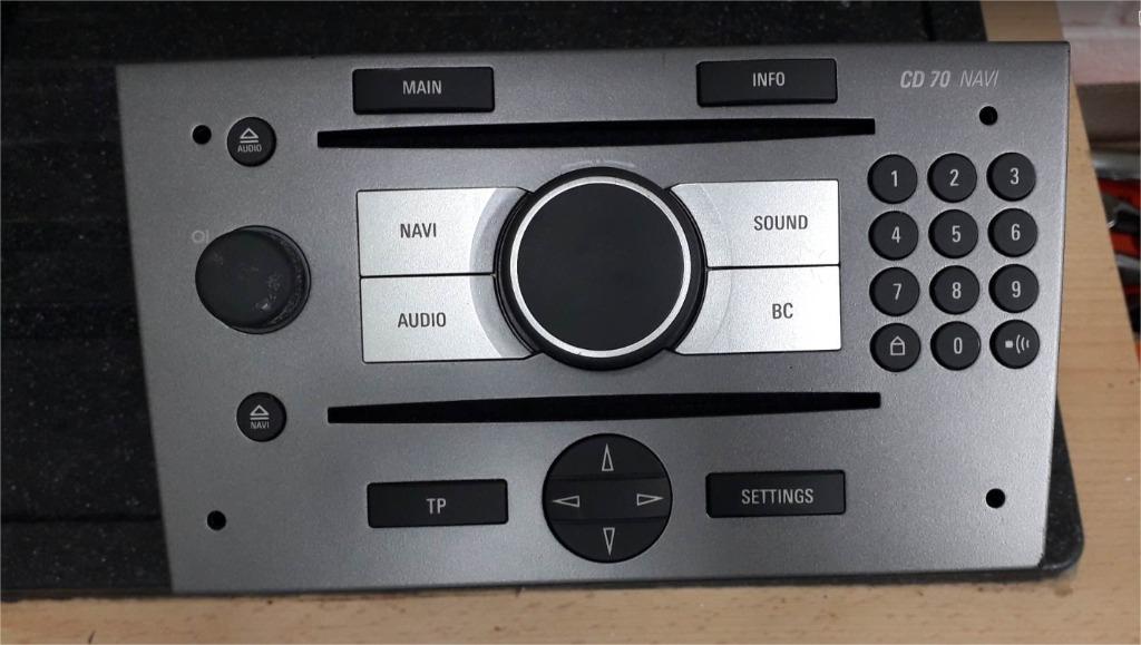 OPEL ASTRA H ZAFIRA RADIO CD 70 NAVI signum vectra c, Enlèvement ou Envoi, Comme neuf