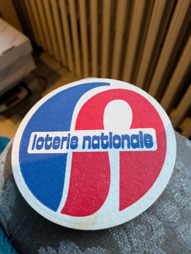 Loterie nationale, Collections, Enlèvement ou Envoi, Comme neuf, Sous-bock