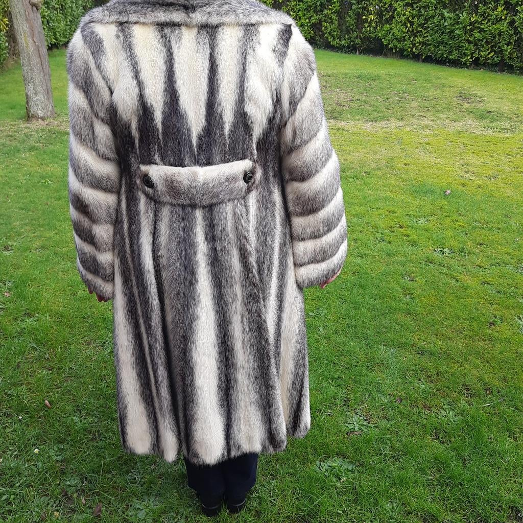 NERTSMANTEL KOH-I-NOOR *36/38* ALS NIEUW*SAGA MINK quality*, Kleding | Dames, Jassen | Winter, Zo goed als nieuw, Maat 36 (S)