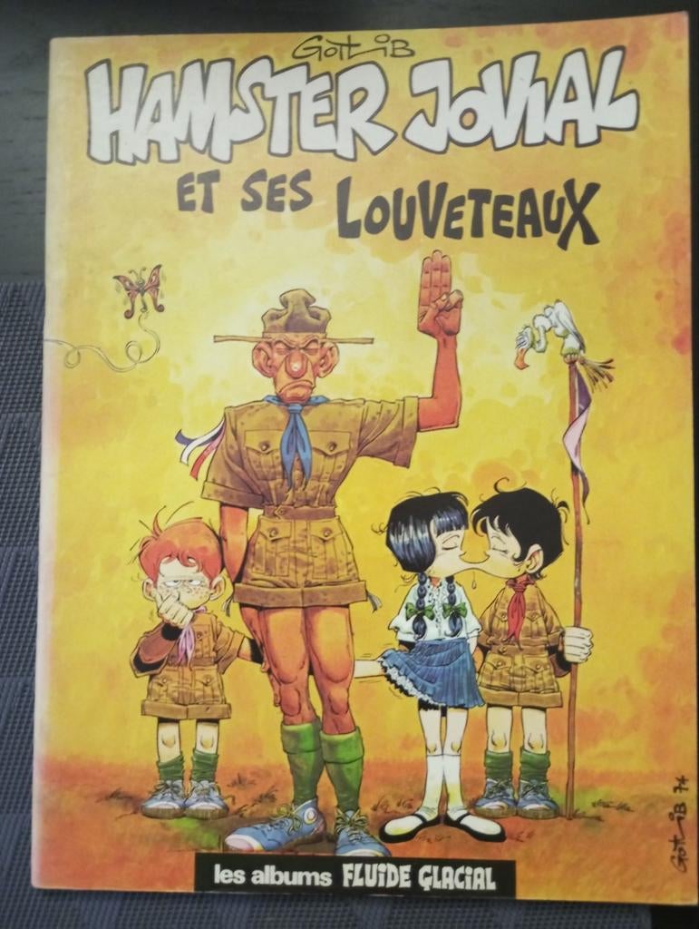 Hamsters joviaux avec six louveteaux, Enlèvement ou Envoi, Comme neuf