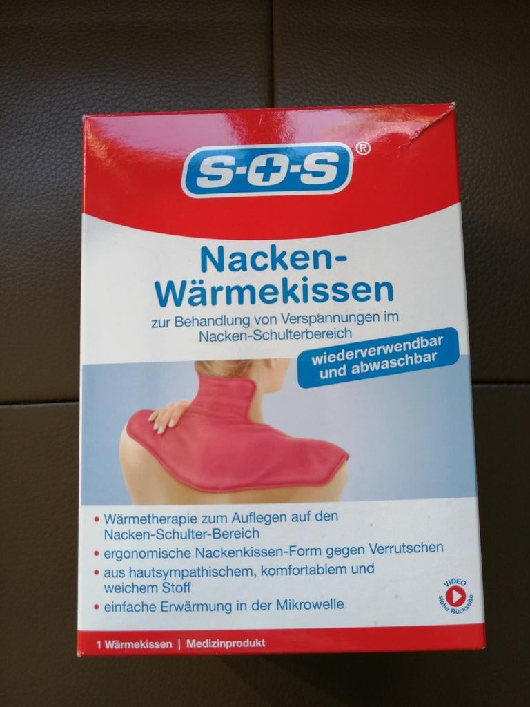 SOS - verwarmingskussen voor schouders en nek, Ophalen of Verzenden, Nieuw