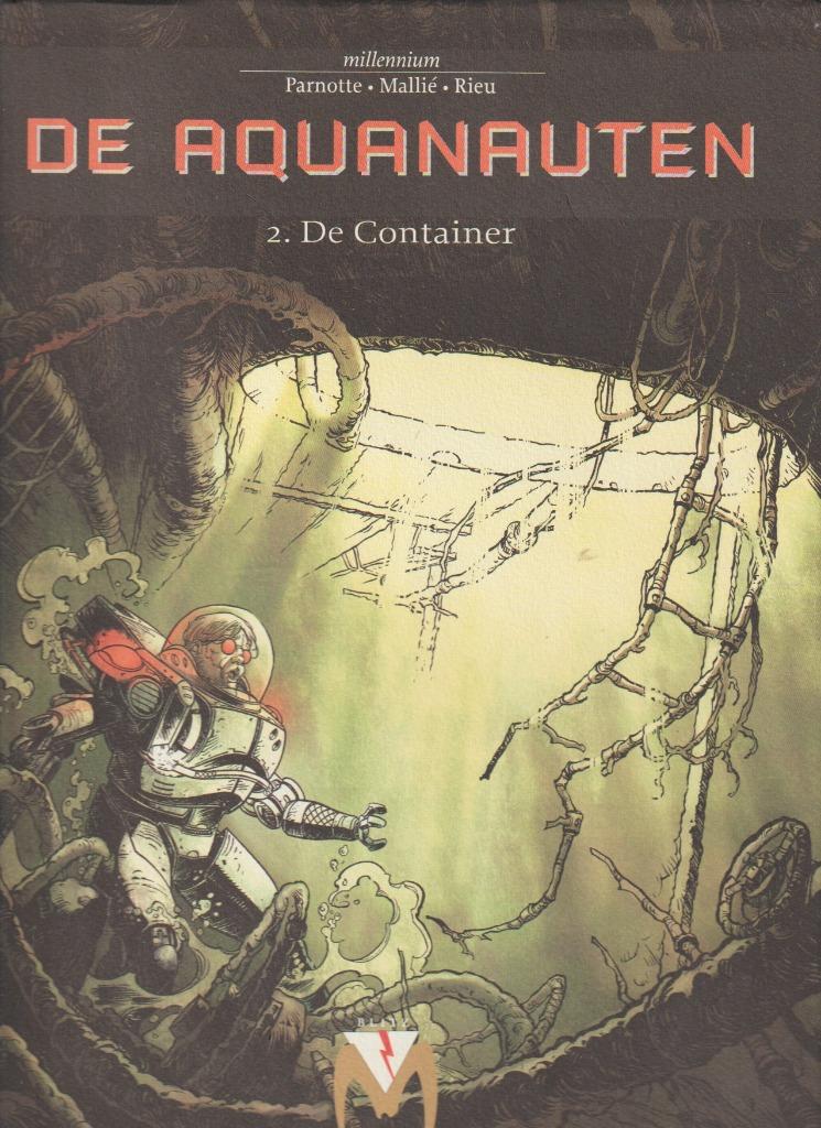 Strip - De aquanauten nr. 2 - De container - Hardcover., Envoi