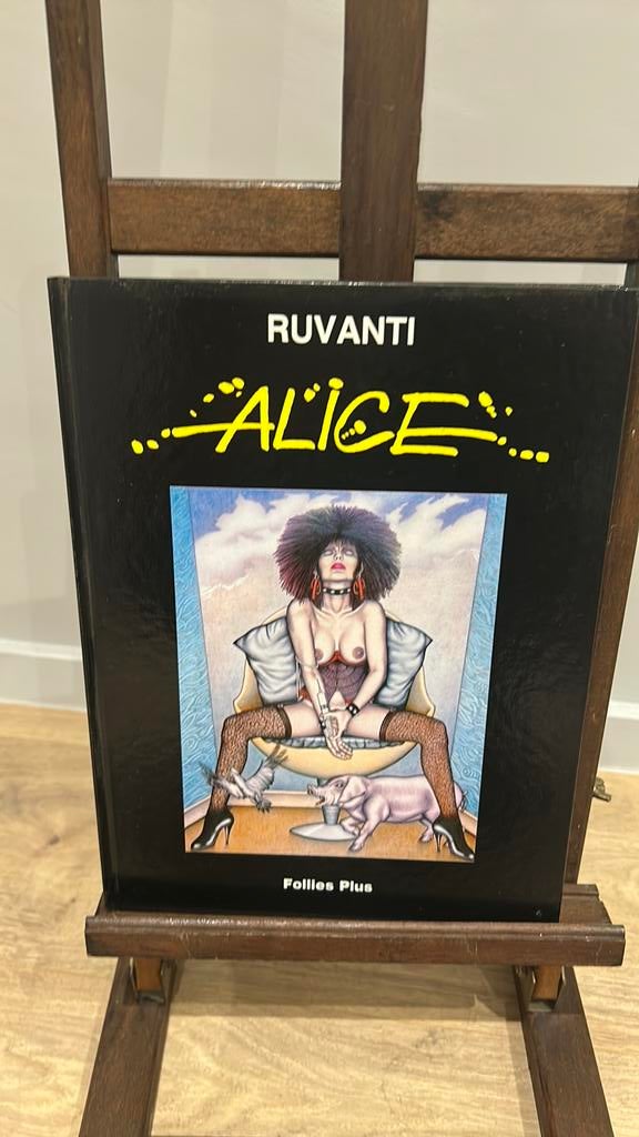 Alice Ruvanti volwassenen strip 1989 HC, Ophalen of Verzenden, Zo goed als nieuw