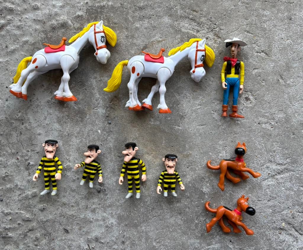 Lucky Luke lot vintage, Verzamelen, Ophalen of Verzenden, Zo goed als nieuw