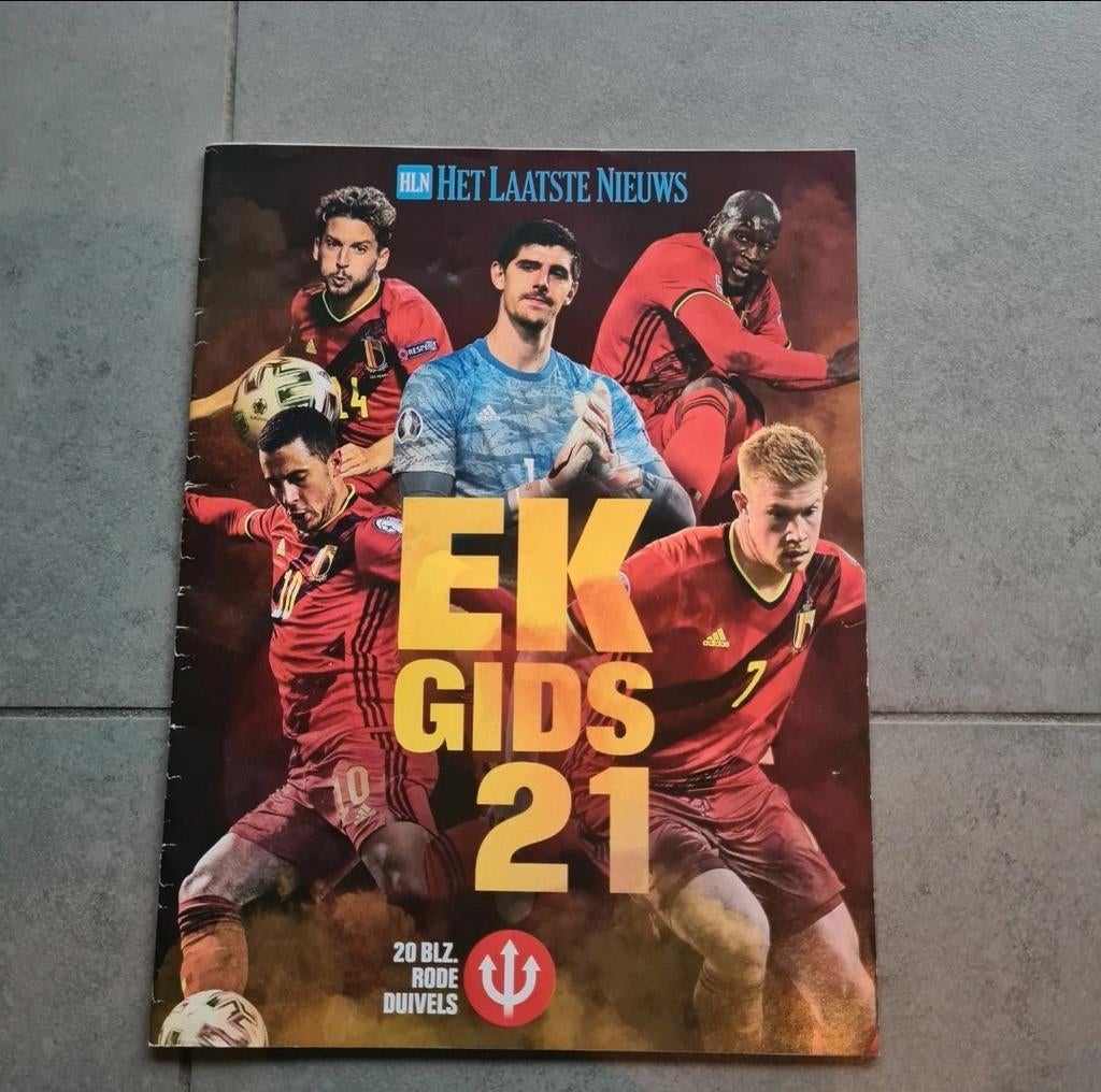 Ek gids 21 ( voetbal), Ophalen of Verzenden, Zo goed als nieuw