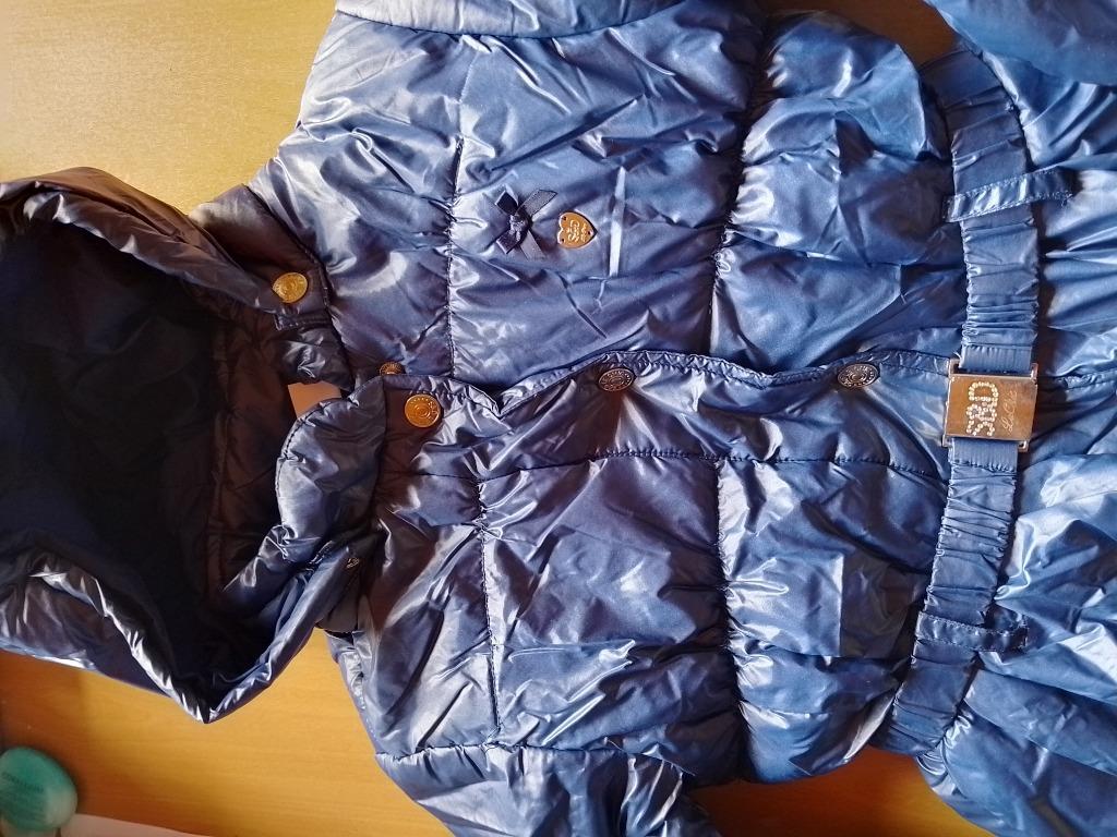 Blauwe meisjesjas, Ophalen, Meisje, Le Chic, Zo goed als nieuw