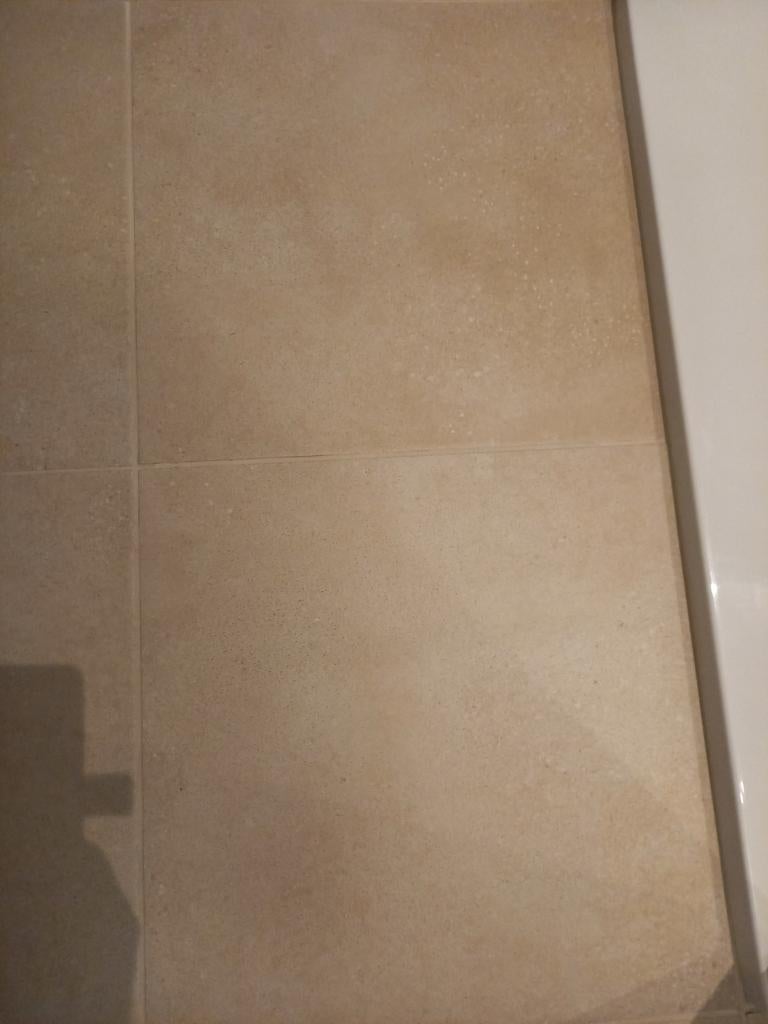 Badkamervloertegels, Ophalen, Hardsteen, 5 tot 10 m², Zo goed als nieuw
