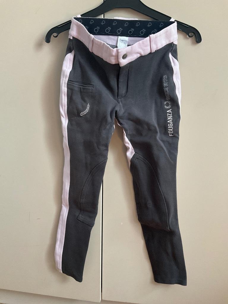 Pantalon équitation Fouganza 133-142 10 ans, Ophalen of Verzenden, Gebruikt, Kinderen, Bovenkleding