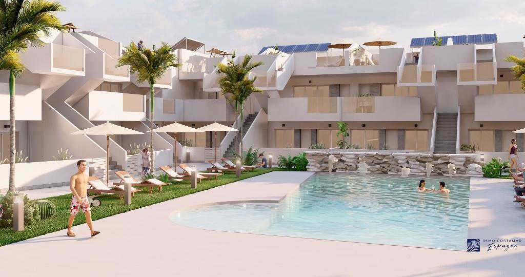 bungalow a vendre en espagne, Village, 80 m², Torrepacheco, Appartement