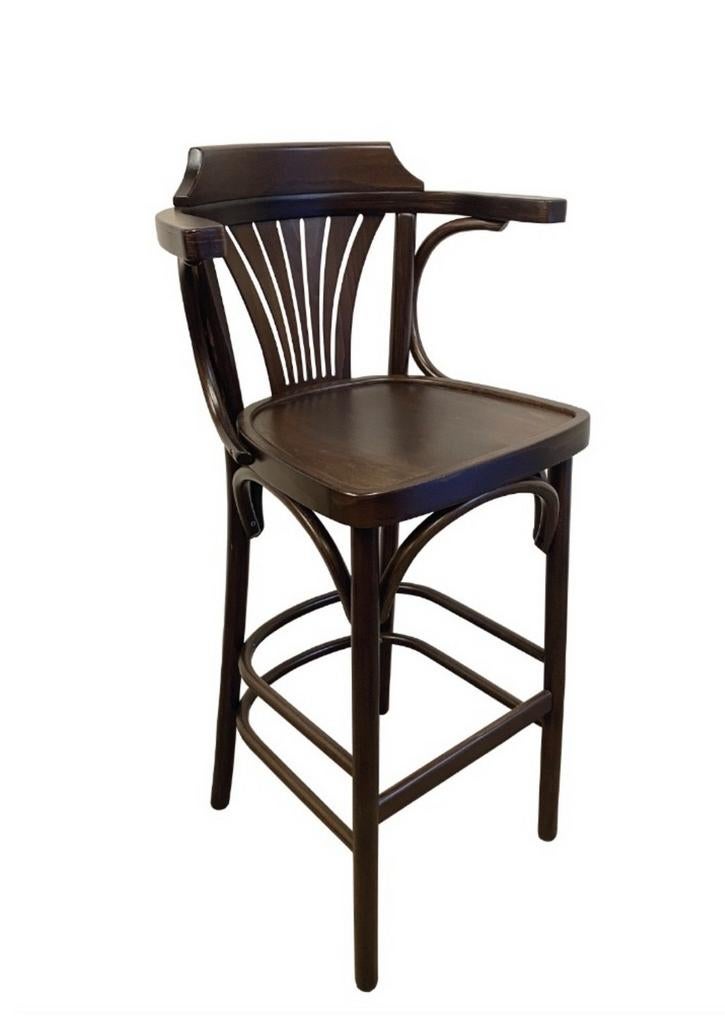 Thonet bar krukken MET ARM en waaier op stock horeca cafe!, Huis en Inrichting, Ophalen of Verzenden, Nieuw, Hout