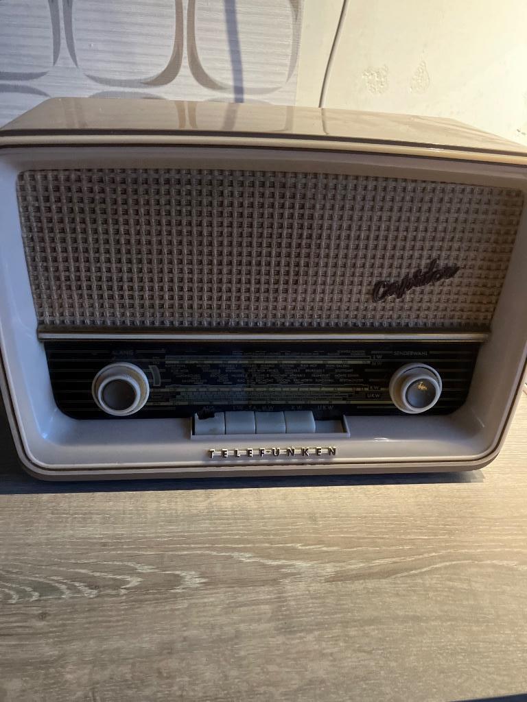 Vintage radio Telefunken Caprice K 1151, Enlèvement
