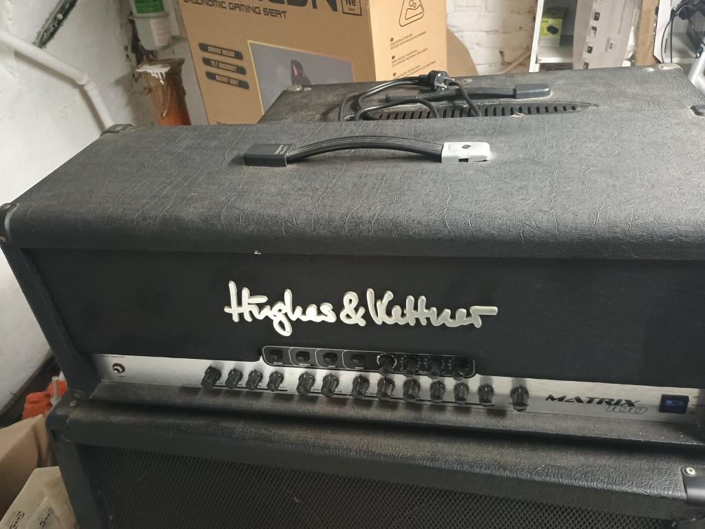 Tête d'amplificateur Hughes & Kettner Matrix 100, Musique & Instruments, Amplis | Basse & Guitare, Enlèvement, Utilisé, Guitare