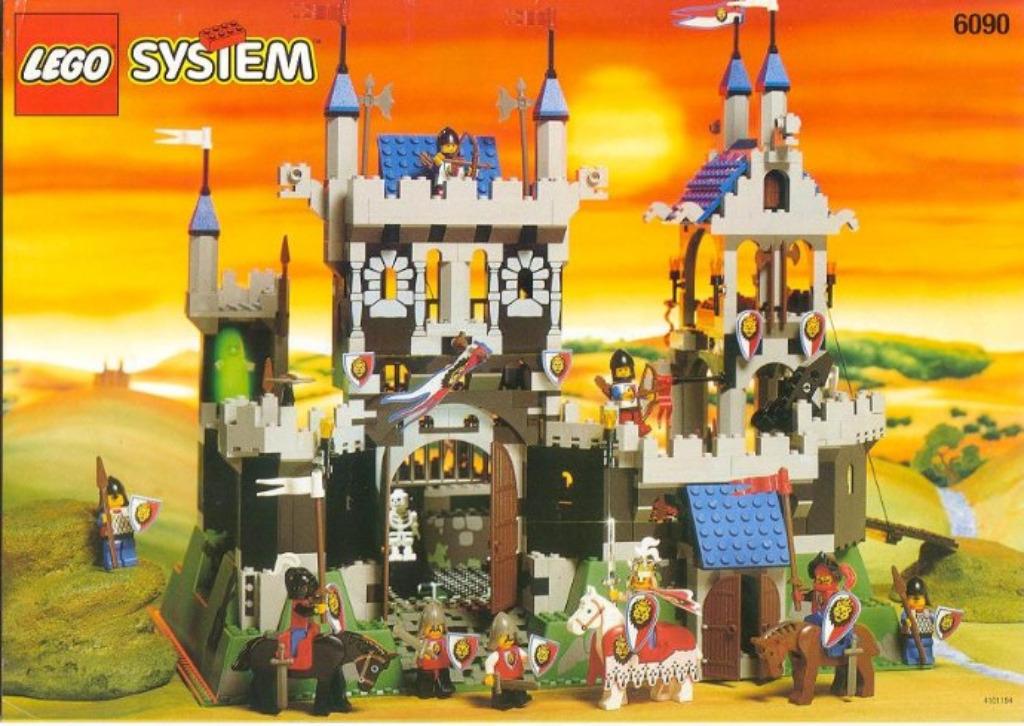 LEGO Castle Royal Knights 6090 Royal Knight's Castle, Enlèvement ou Envoi, Comme neuf, Ensemble complet, Lego
