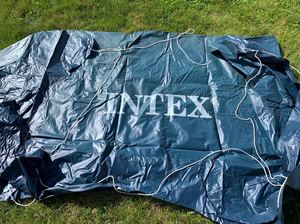 Intex afdekzeil, Tuin en Terras, Ophalen, Zo goed als nieuw, Afdekzeil