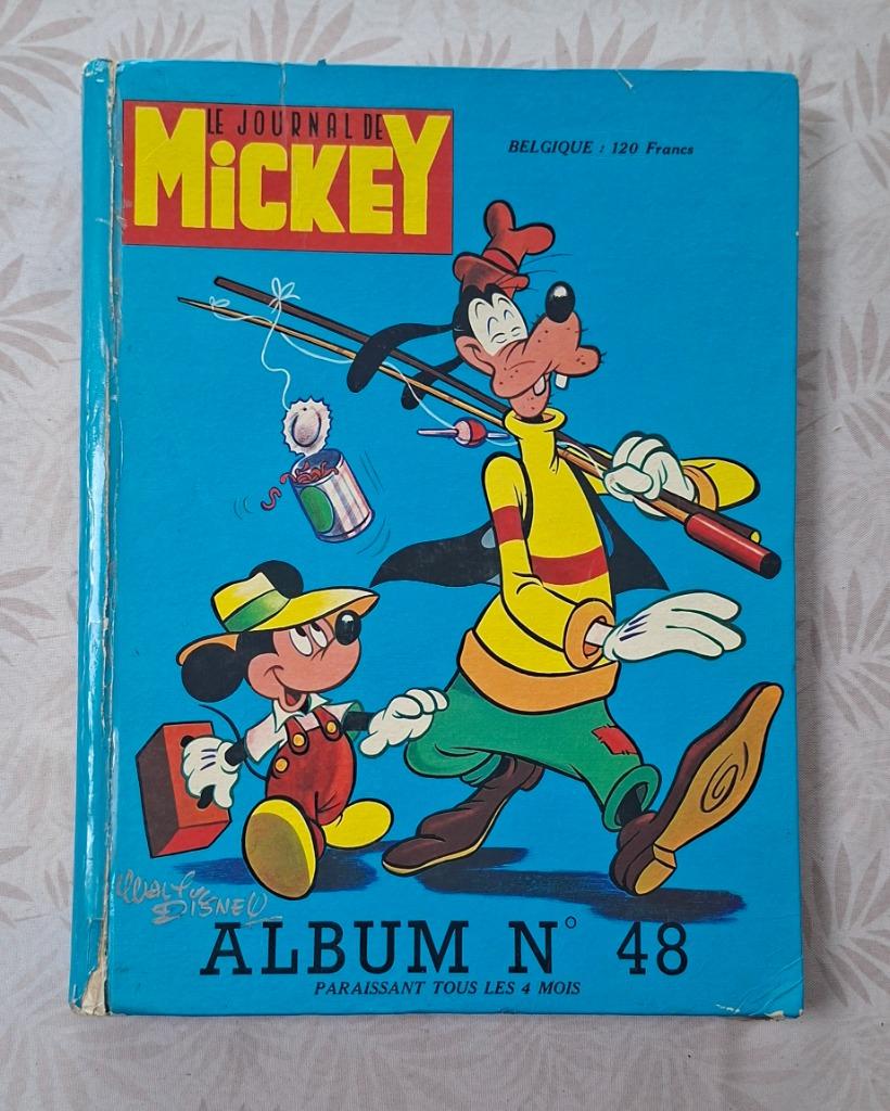 Le Journal de Mickey N 48, Enlèvement ou Envoi, Utilisé