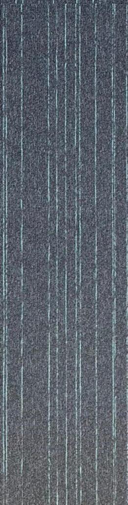 Blauwe 25cm x 100cm Tapijttegels. Nu zéér voordelig!, Enlèvement ou Envoi, Neuf