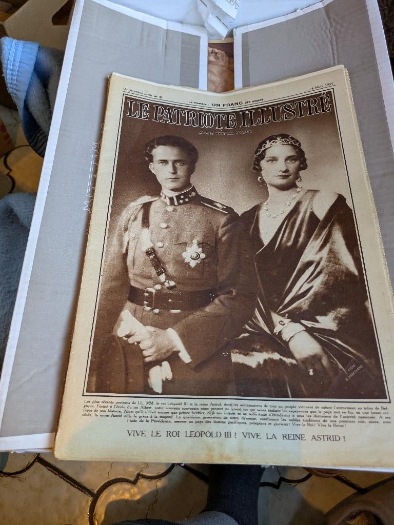 Le patriote illustre, Ophalen of Verzenden, Zo goed als nieuw, Tijdschrift of Boek