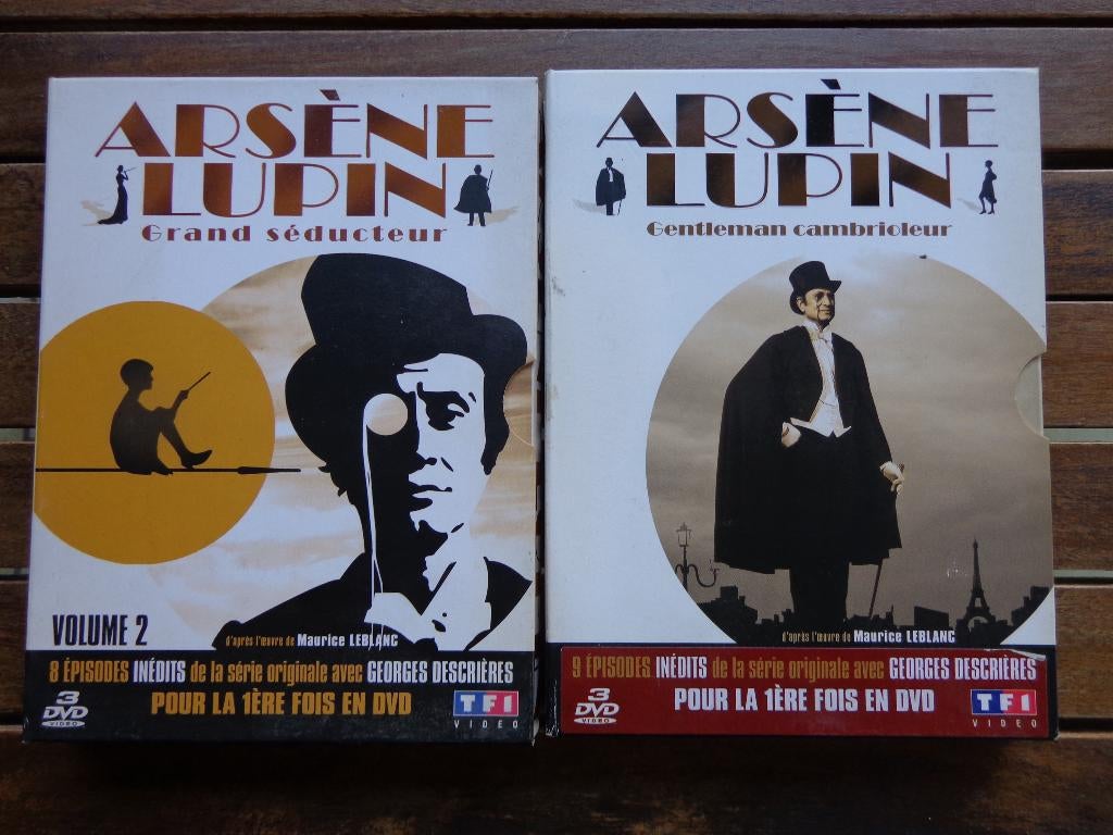 )))  Arsène Lupin  Gentleman Cambrioleur  //  Série  (((, Alle leeftijden, Ophalen of Verzenden, Zo goed als nieuw, Thriller