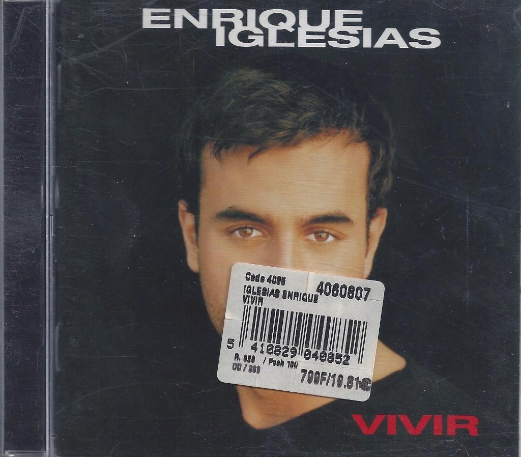 ENRIQUE IGLESIAS : Vivir (album CD en espagnol), Enlèvement ou Envoi, Comme neuf, Dance populaire, Coffret