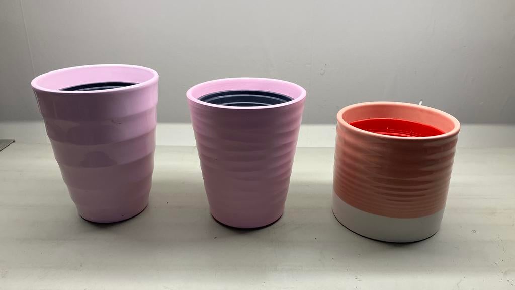 Pots de fleurs, Enlèvement ou Envoi, Comme neuf