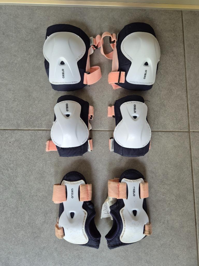 Kit de protection pour patins à roulettes (Oxelo, XS), Enlèvement ou Envoi, Utilisé, Enfants