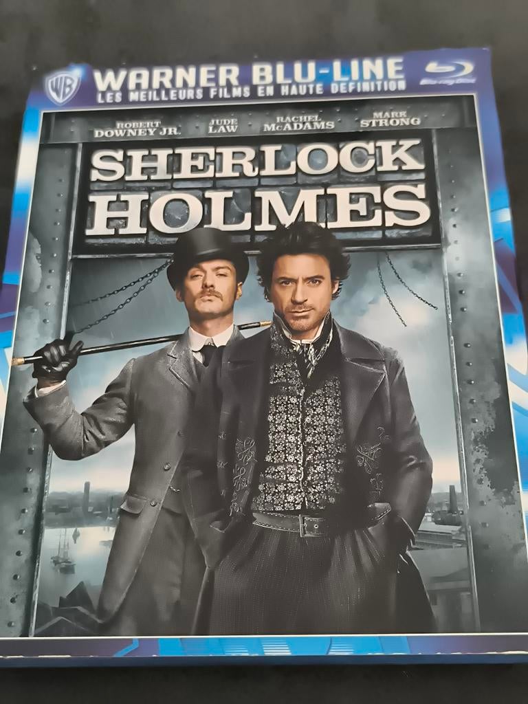 Blu ray Sherlock Holmes, Jude Law, comme neuf, Enlèvement ou Envoi, Comme neuf
