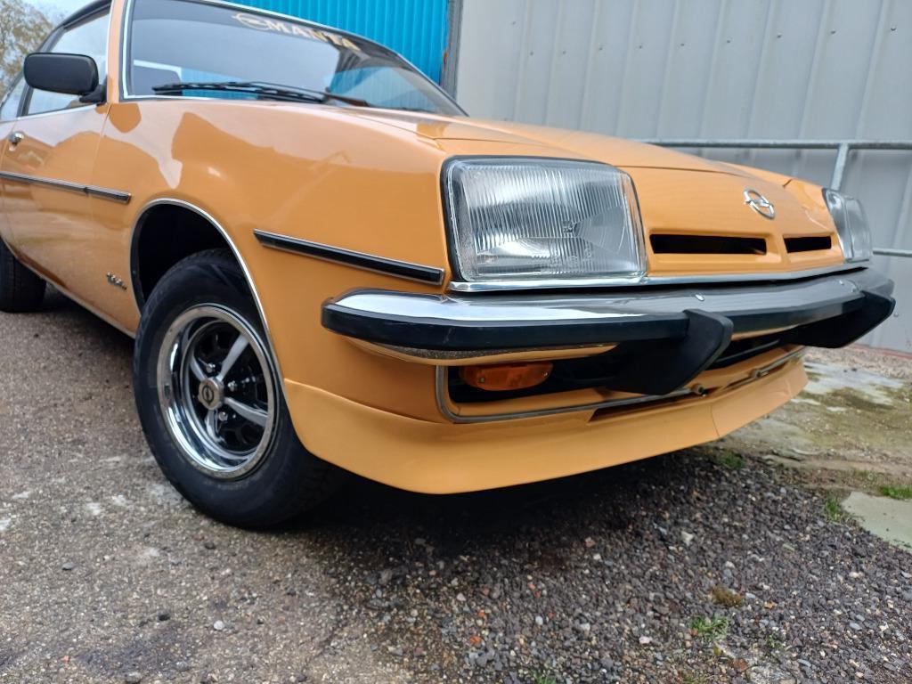 opel manta b berlinette 1200s 1978 okergeel, foto 3