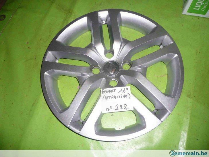 enjoliveur Renault 16'' (n°282) -1pc excellent état, Enlèvement ou Envoi, 16 pouces, Utilisé, Jante(s)