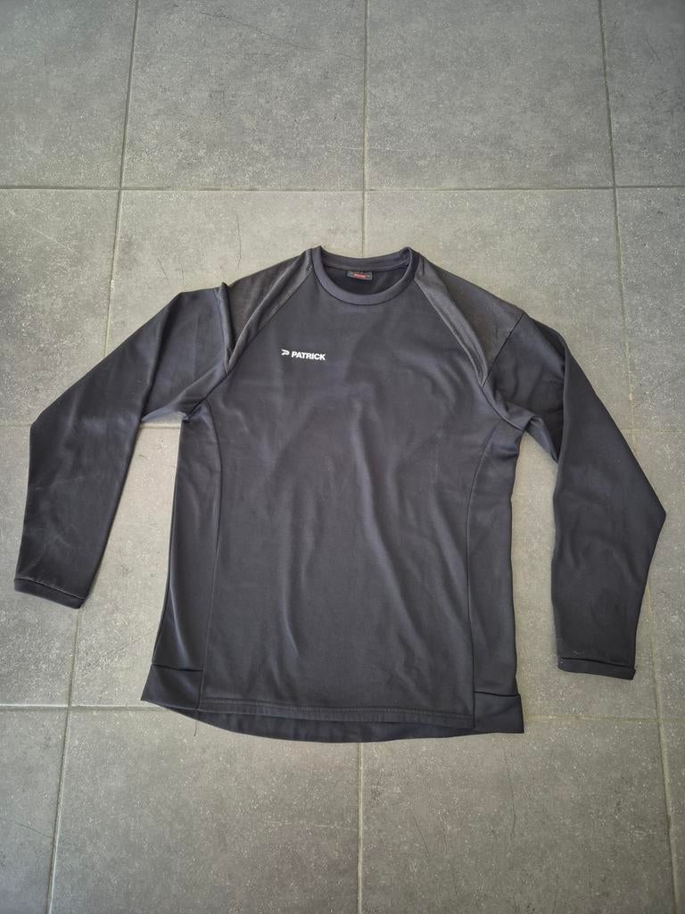 zwart sporttruitje / longsleeve - Patrick - XL, Kleding | Heren, Ophalen, Zwart, PATRICK, Maat 56/58 (XL)