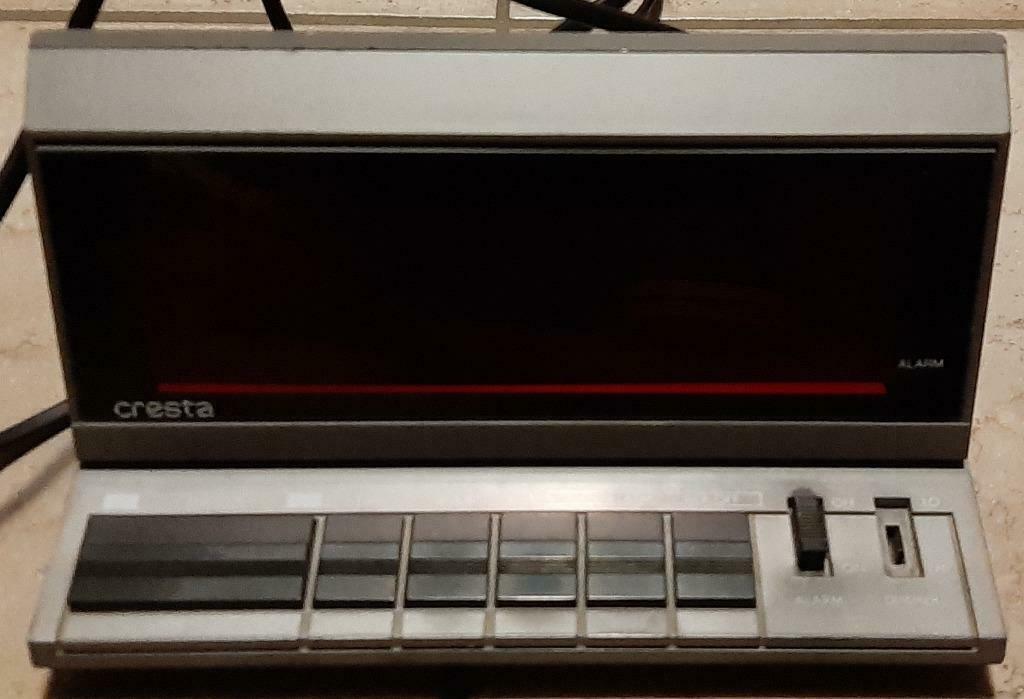Alarm klok Cresta, Ophalen of Verzenden, Gebruikt