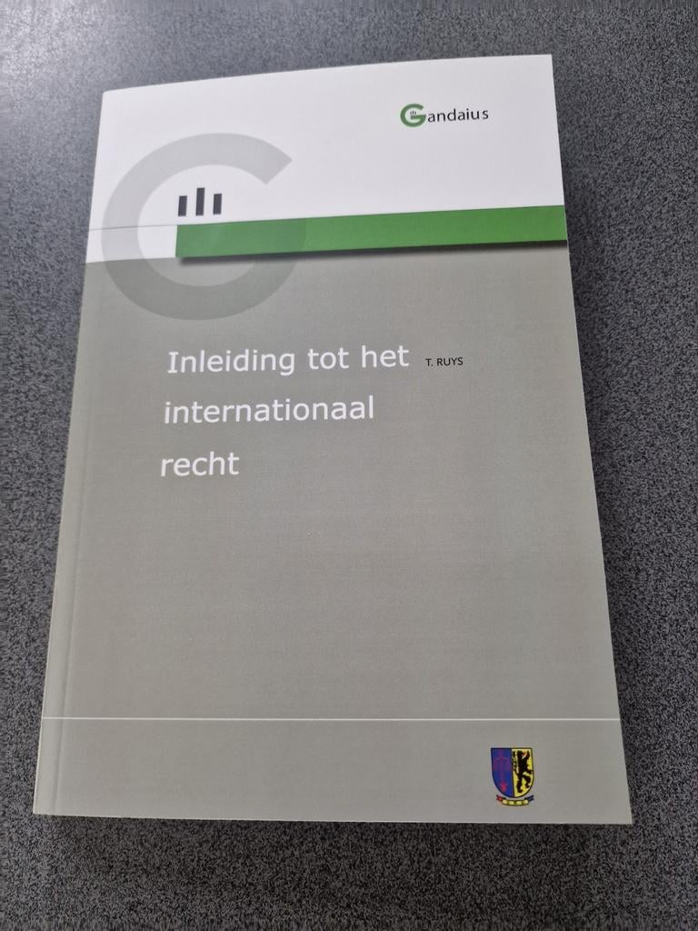 Inleiding tot het internationaal recht, Ophalen of Verzenden, Zo goed als nieuw