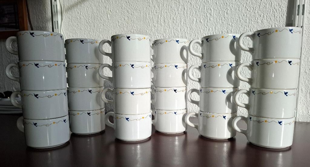 Lot de 24 Tasses Sabena, Collections, Enlèvement, Neuf