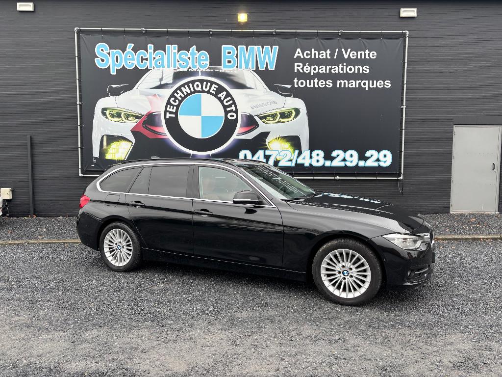 BMW 320d touring xdrive, Auto's, BMW, Automaat, Euro 6, 4 cilinders, Zwart