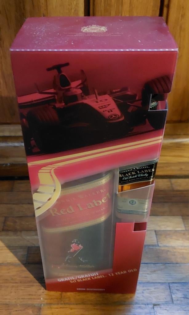 WHISKY  - JOHNNIE WALKER - RED LABEL + BLACK LABEL 12Y MINI, Ophalen of Verzenden, Nieuw