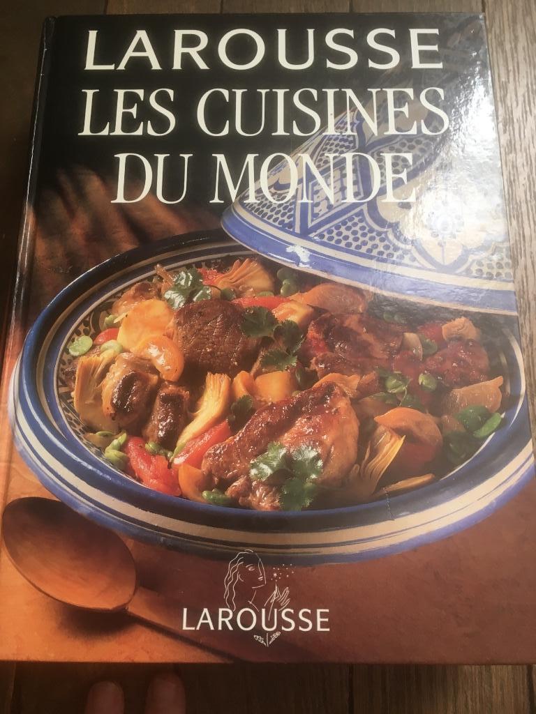Livre de recettes Les cuisines du monde (Larousse), Livres, Enlèvement, Utilisé, Gâteau, Tarte, Pâtisserie et Desserts