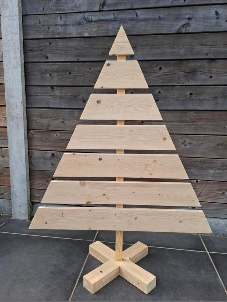 Houten kerstboom, Diversen, Kerst, Ophalen, Nieuw